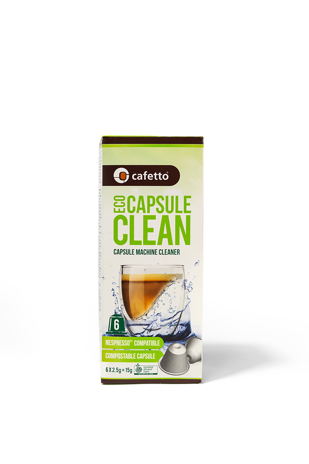 Cafetto Eco Capsule Cleaner - 6 Capsules